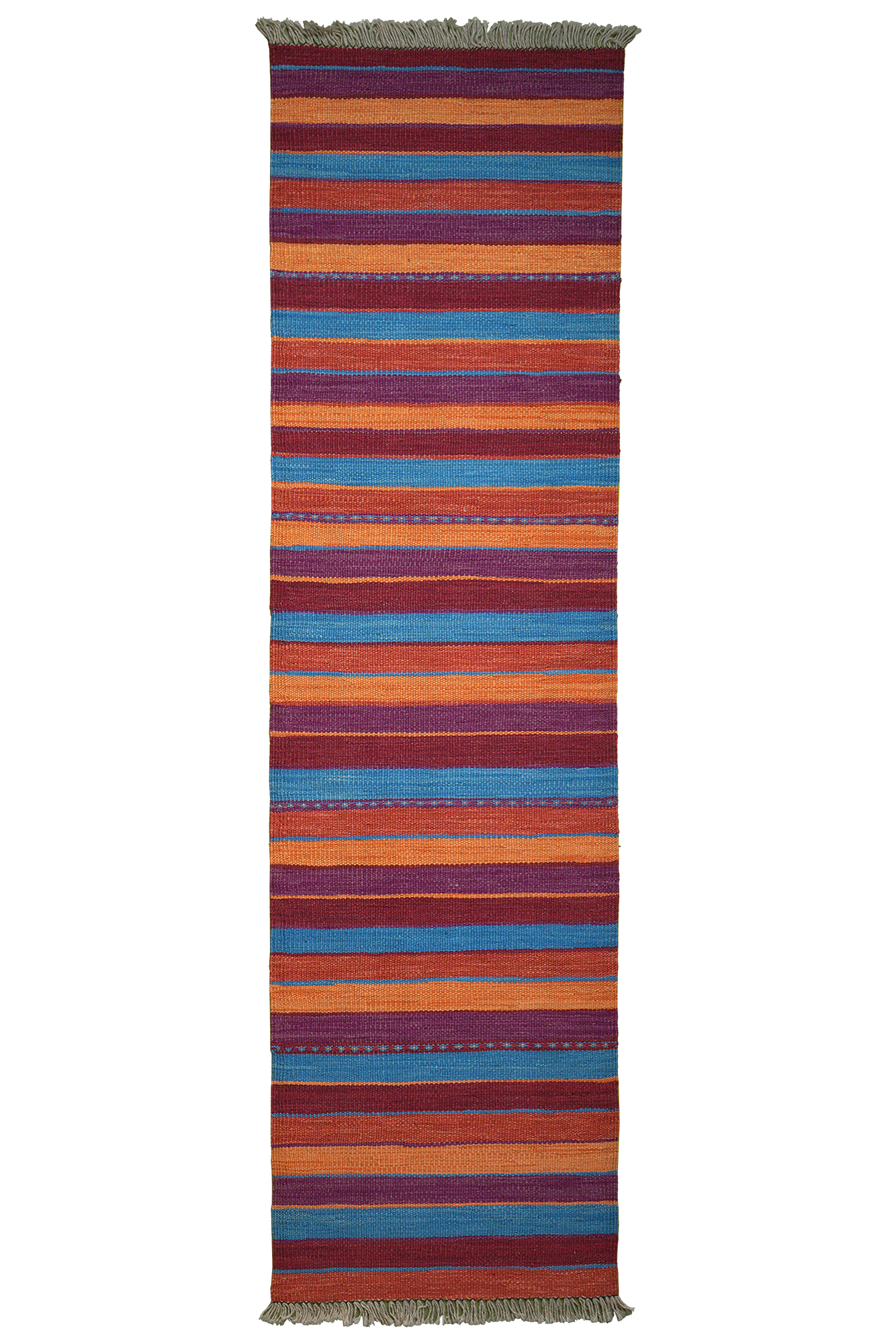 Kilim Gashgai Teppich Mehrfarbig 0