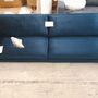 Astha Sofa 3-Sitzer Velour Lux Petro 5