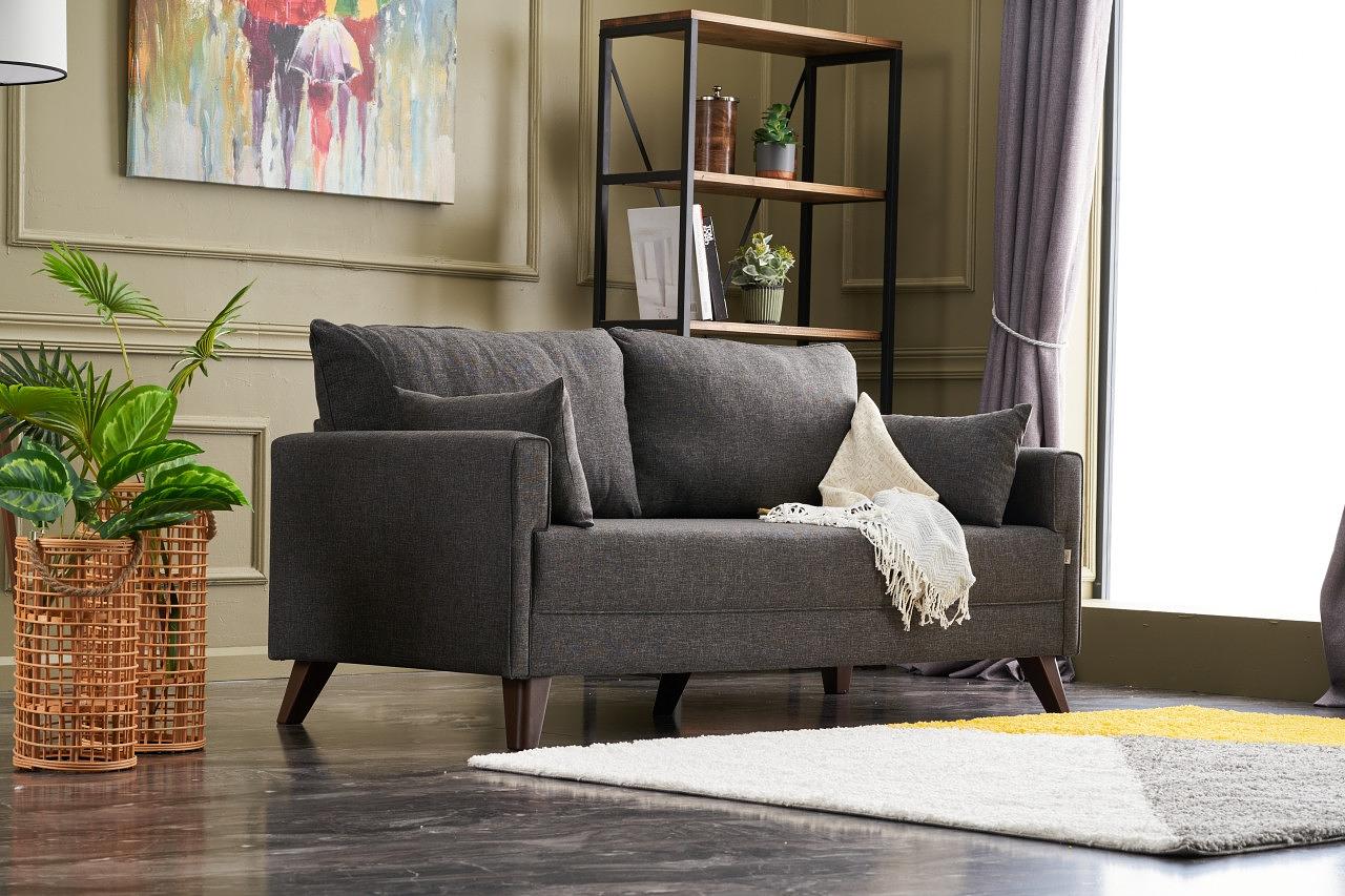 Bella Sofa 2-Seater Anthracite 1