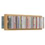 CD-Regal mit Eichenrahmen b-cd2 Sehr Dunkel 0