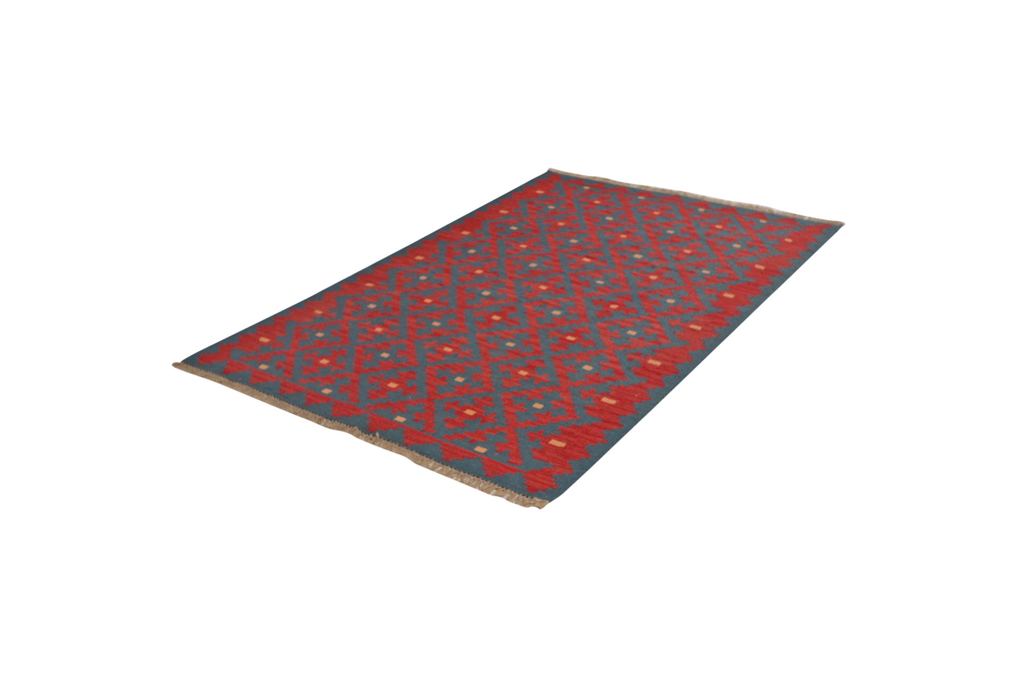 Kilim Gashgai Teppich Rot 3