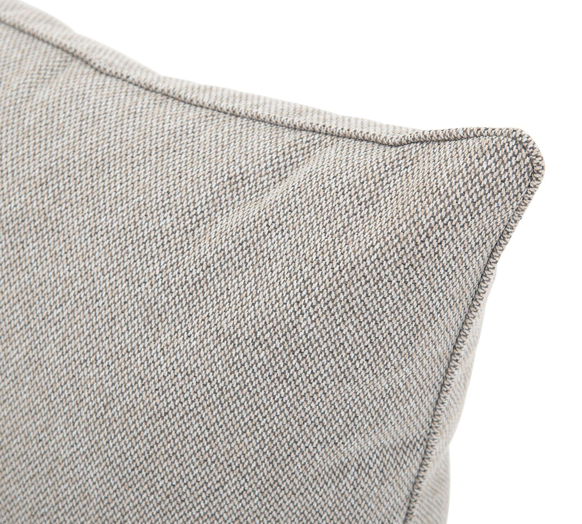 4x Posh Kissen Agnes Brown mit Daunenfüllung 50 x 50 cm 2