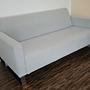 Rolf Benz Freistil 3-Sitzer Sofa Hellgrau 0