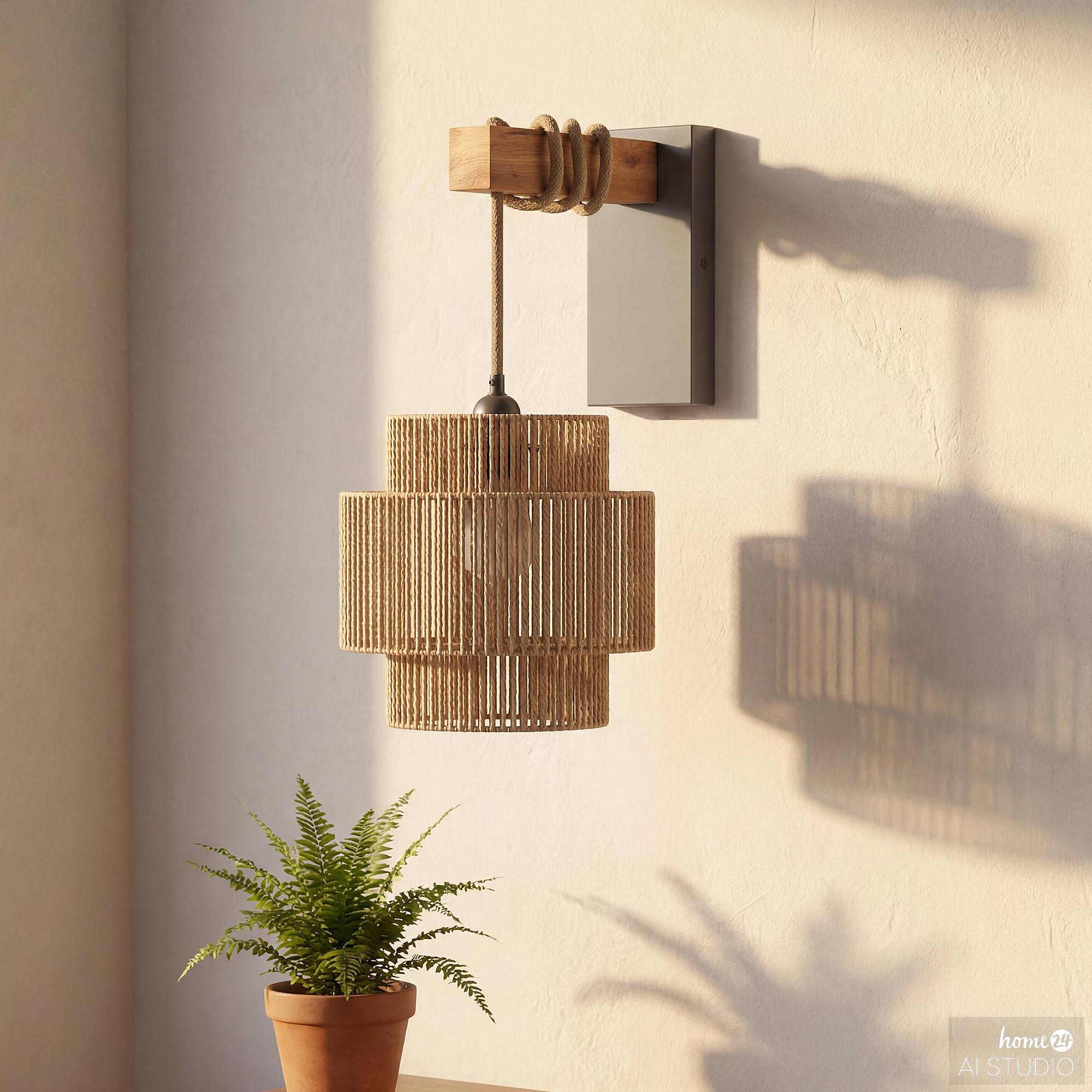 Simi Wandleuchte mit Akku-Leuchtmittel inkl. Fernbedienung 1