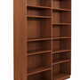 Bücherregal Holz Braun  3