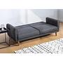 Aria Schlafsofa Set Holzfurnier Anthrazit 5