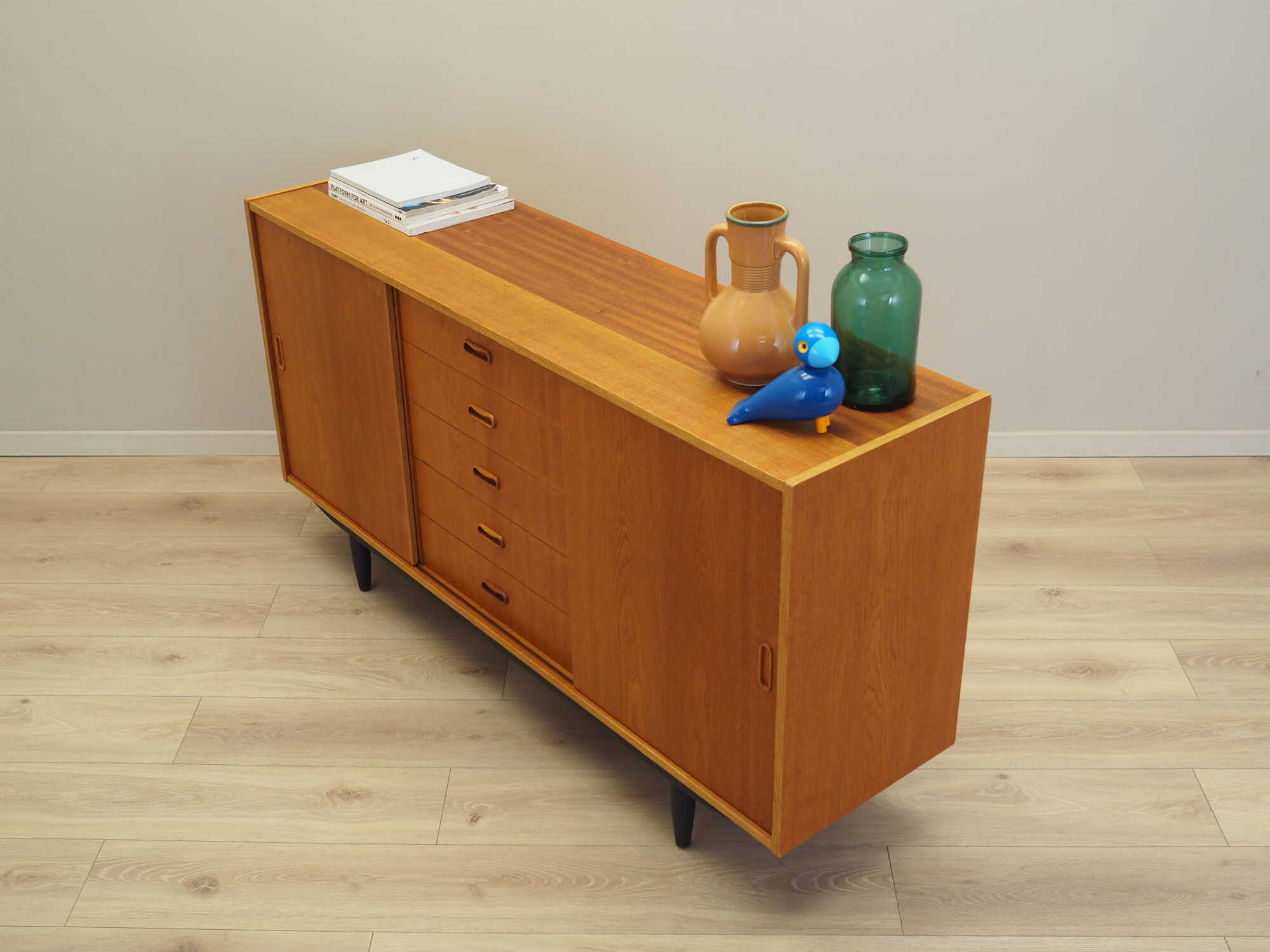 Sideboard Holz Braun 1960er Jahre 7