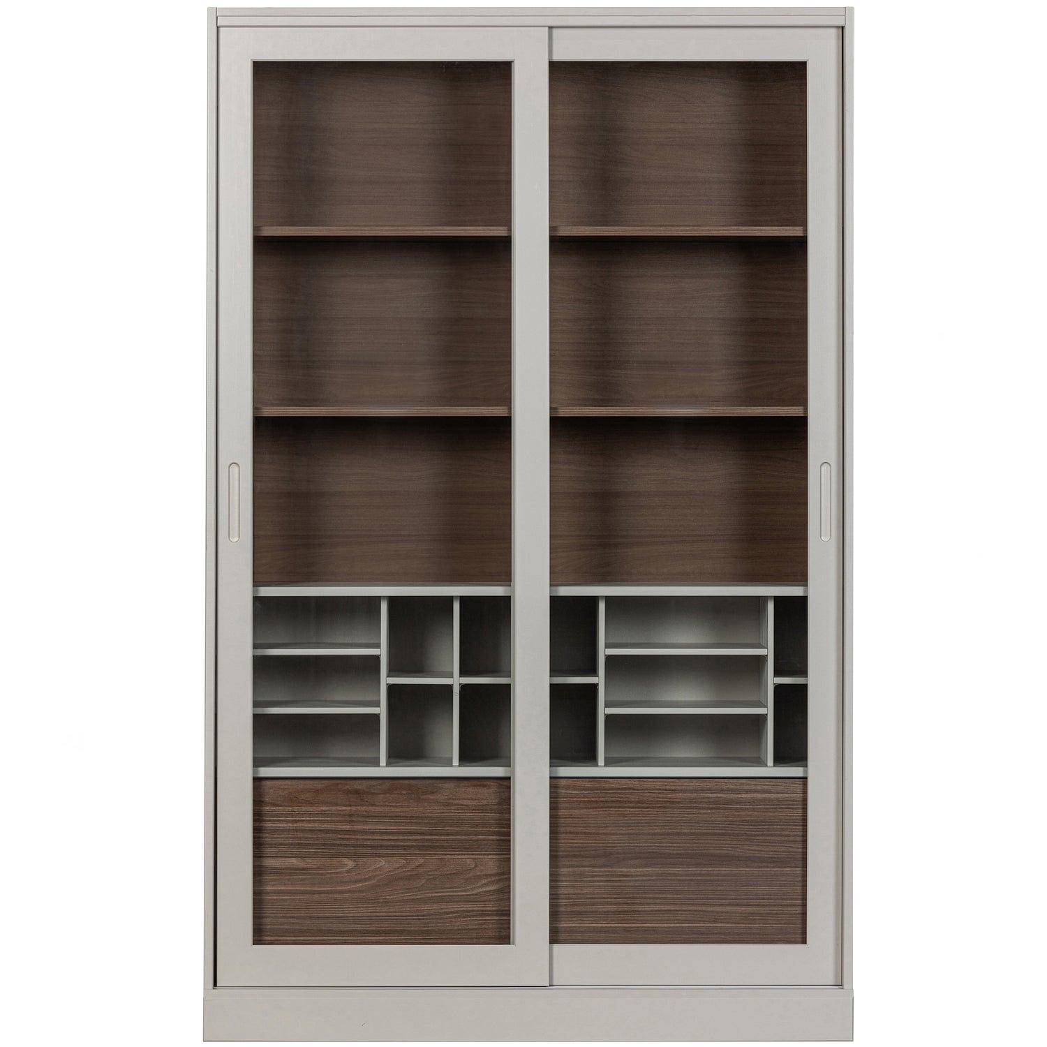 James Vitrine Holz Braun 2