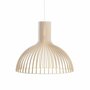 Victo 4250 Pendelleuchte Holz Textil Braun 0