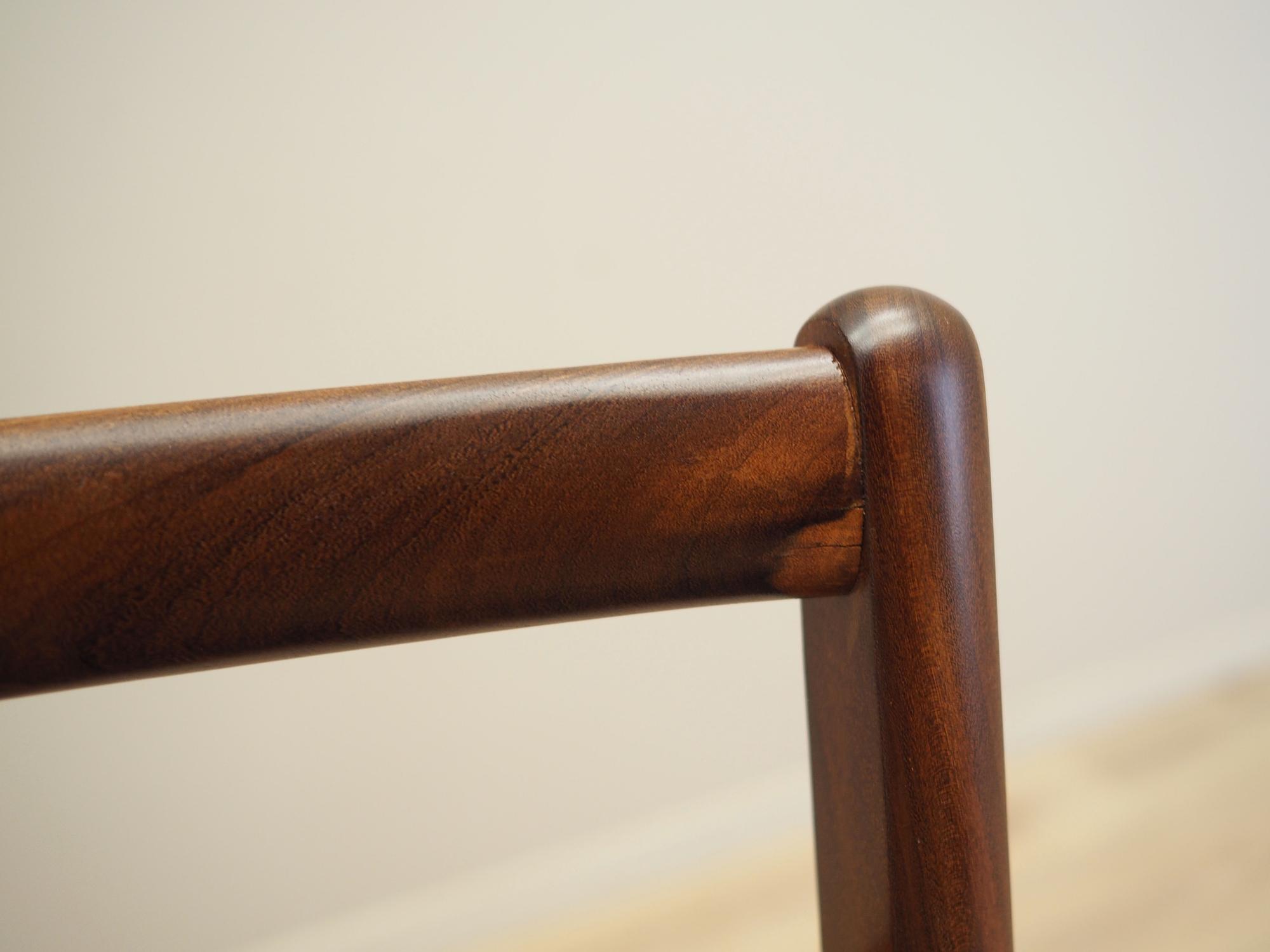 2x Dining chair Teak 1970s 12