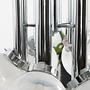 Chandelier White 1970s 8