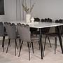 Polar Dining Table White Black 0