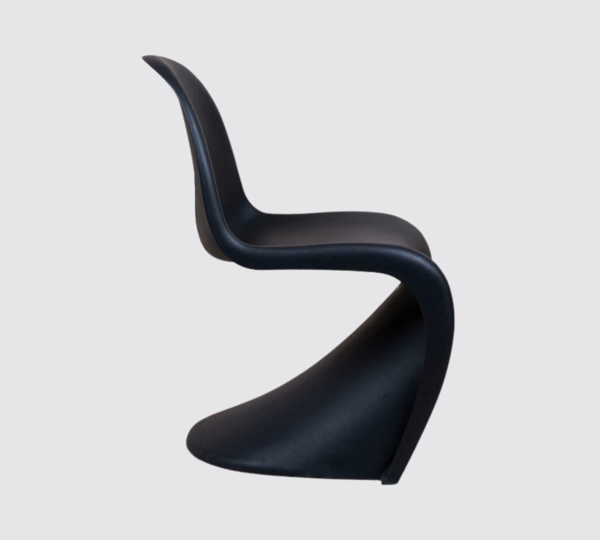 Panton Chair Schwarz 2