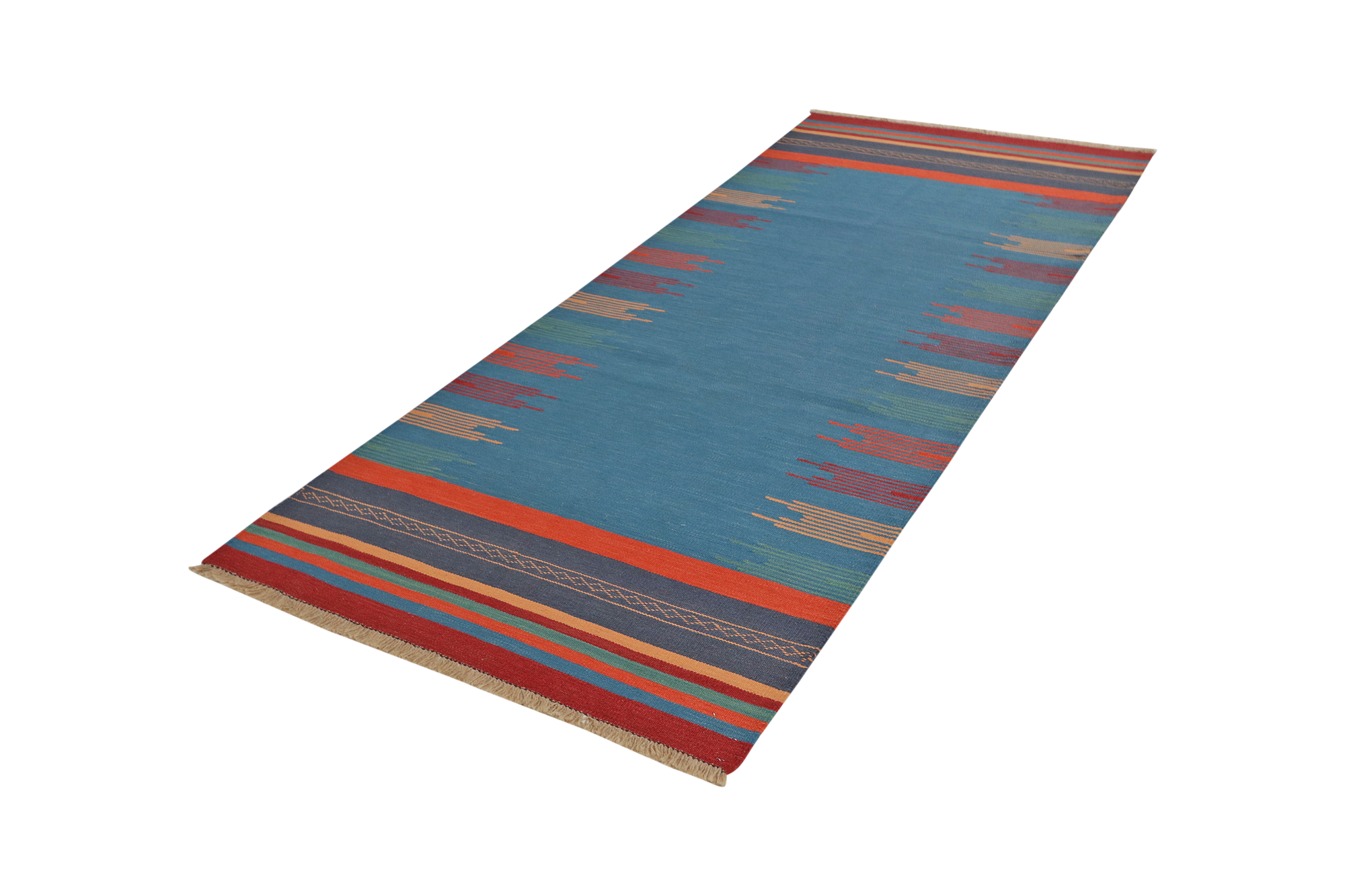 Kilim Gashgai Teppich Mehrfarbig 2