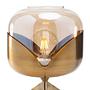 Tischleuchte Golden Goblet Glas Stahl 1