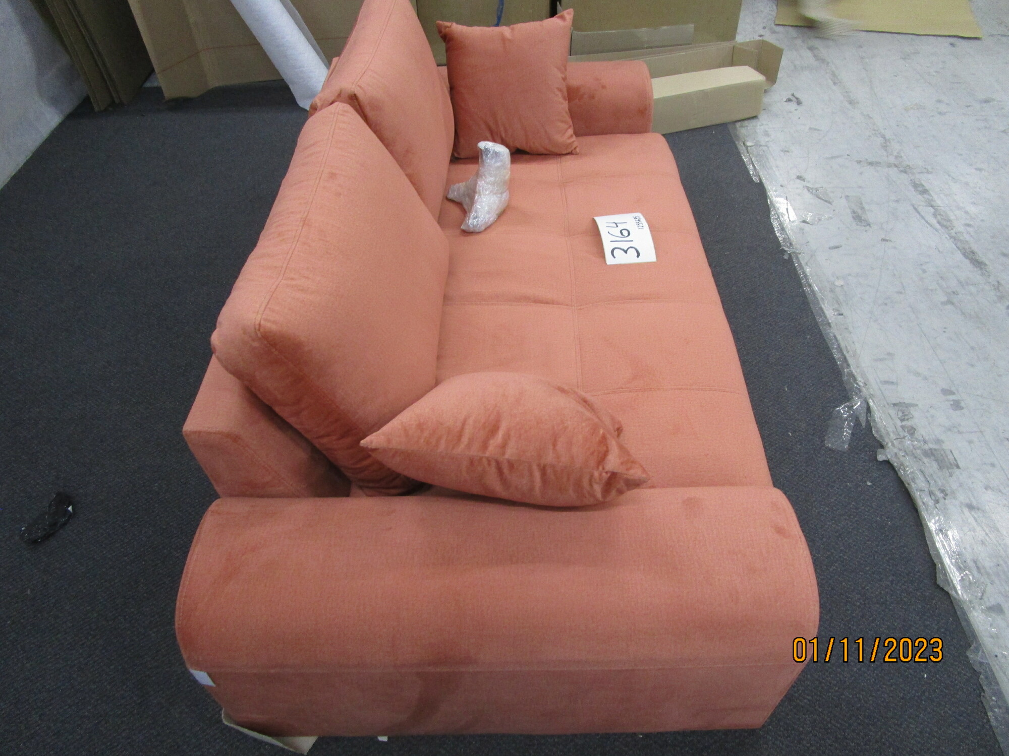 Rime Sofa 2-Sitzer Korall EU Produktion Öko-Tex  7