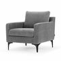 Astha Sessel Danny Steel Grey 1