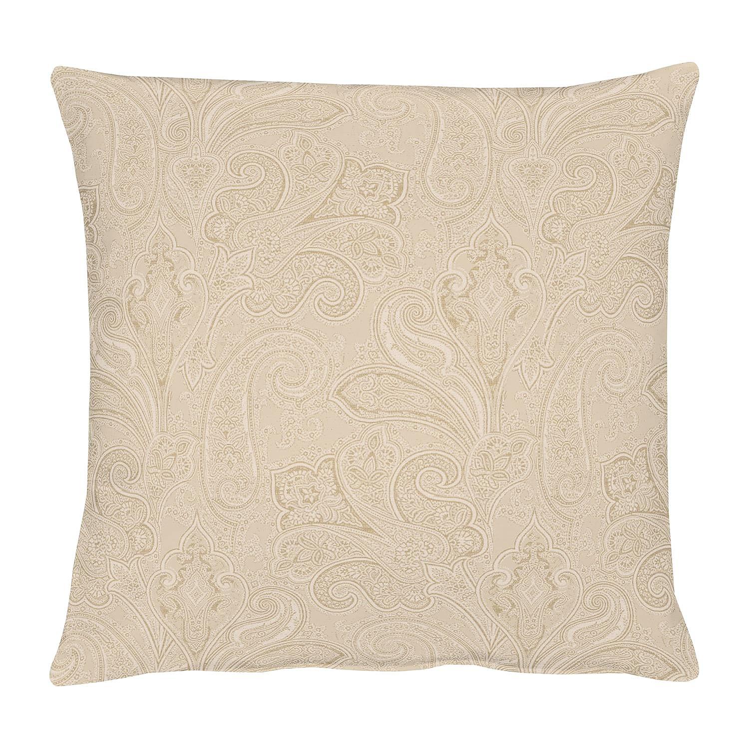 Aarhus Kissenbezug Webstoff Warmes Beige 49 x 49 cm 0