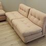 Amanta Modulsofa Hellbraun 1970er Jahre 3