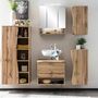 Hängeschrank Holz Braun 5