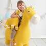 Horse Maxi Plush Toy Cotton Wood Yellow 4