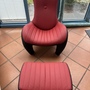 Balou Sessel & Hocker Leder Rot 0