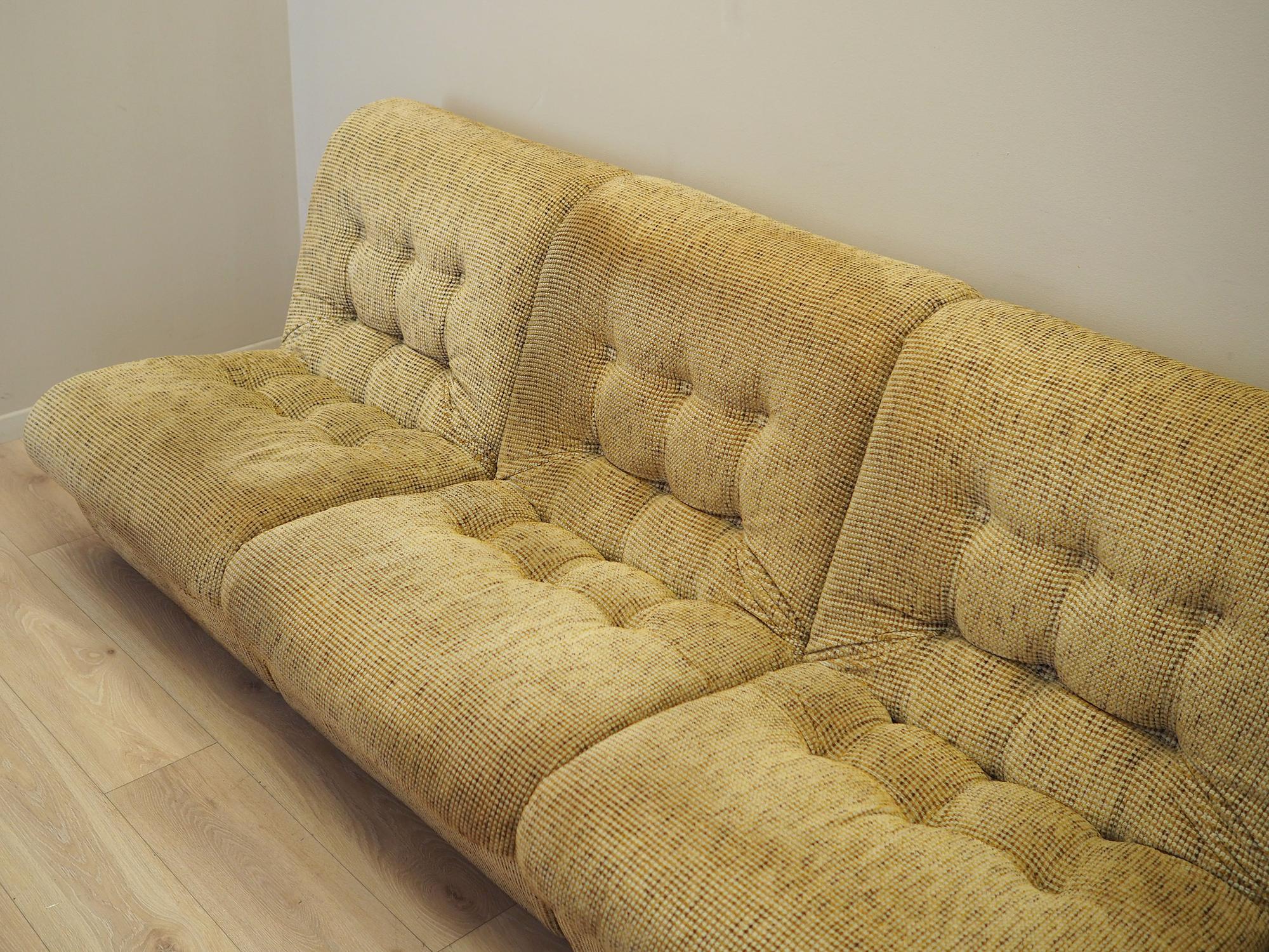 Modulsofa Beige 1960er Jahre 9
