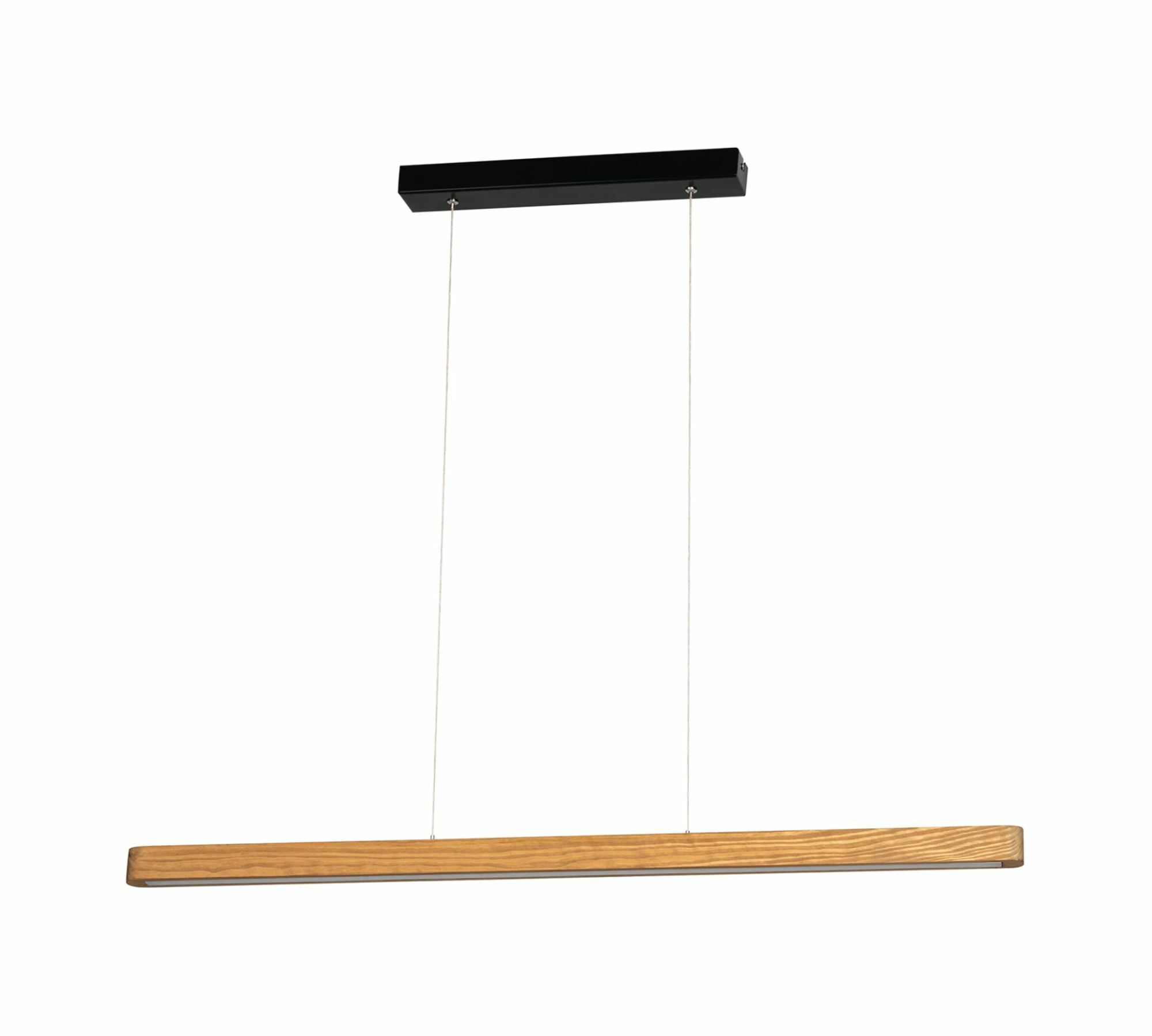 LED-Pendelleuchte Holz Metall 1