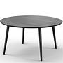 Hubert Couchtisch Holz Schwarz  Ø 90cm  0