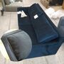 Astha Sofa 3-Sitzer Velour Lux Petro 6