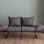 Viper Sofa 2-Sitzer Grau 3