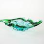 Plate Murano Glass Green 1960s 4
