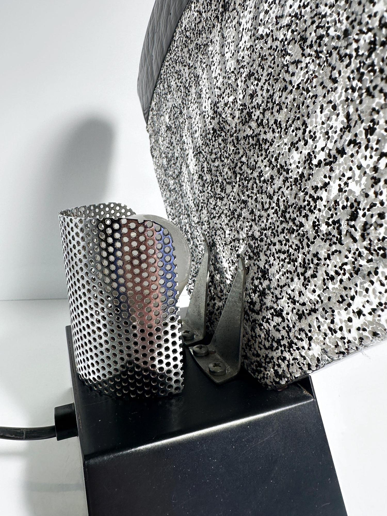 Vintage Art Deco Tischlampe 1980er Jahre 7