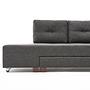 Manama Corner Sofa Bed Left - Anthracite 8