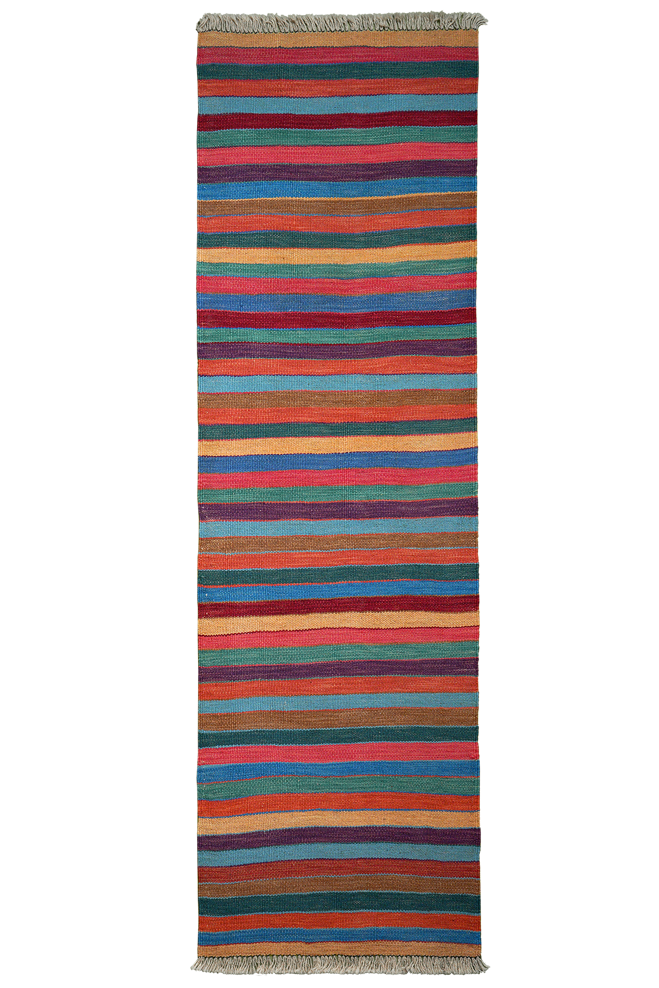 Kilim Gashgai Teppich Mehrfarbig 0