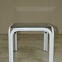 Couchtische 3er Set Vintage Metall Glas 1980er Jahre 8