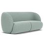 Design-Award-Winning Paula Sofa 2-Sitzer Fabio Grey Green 3