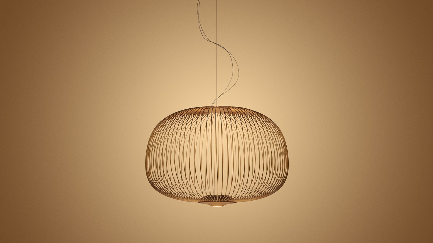 Spokes 3 Pendelleuchte Bronze 0