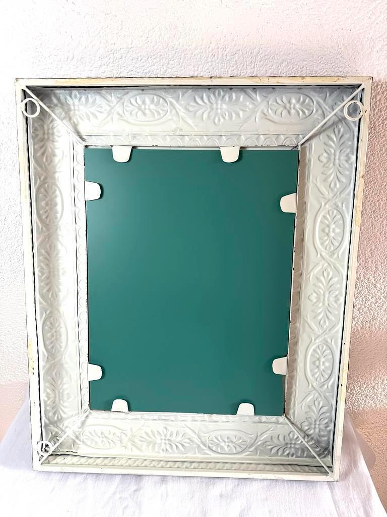 Metal mirror Silver 46x56cm 2