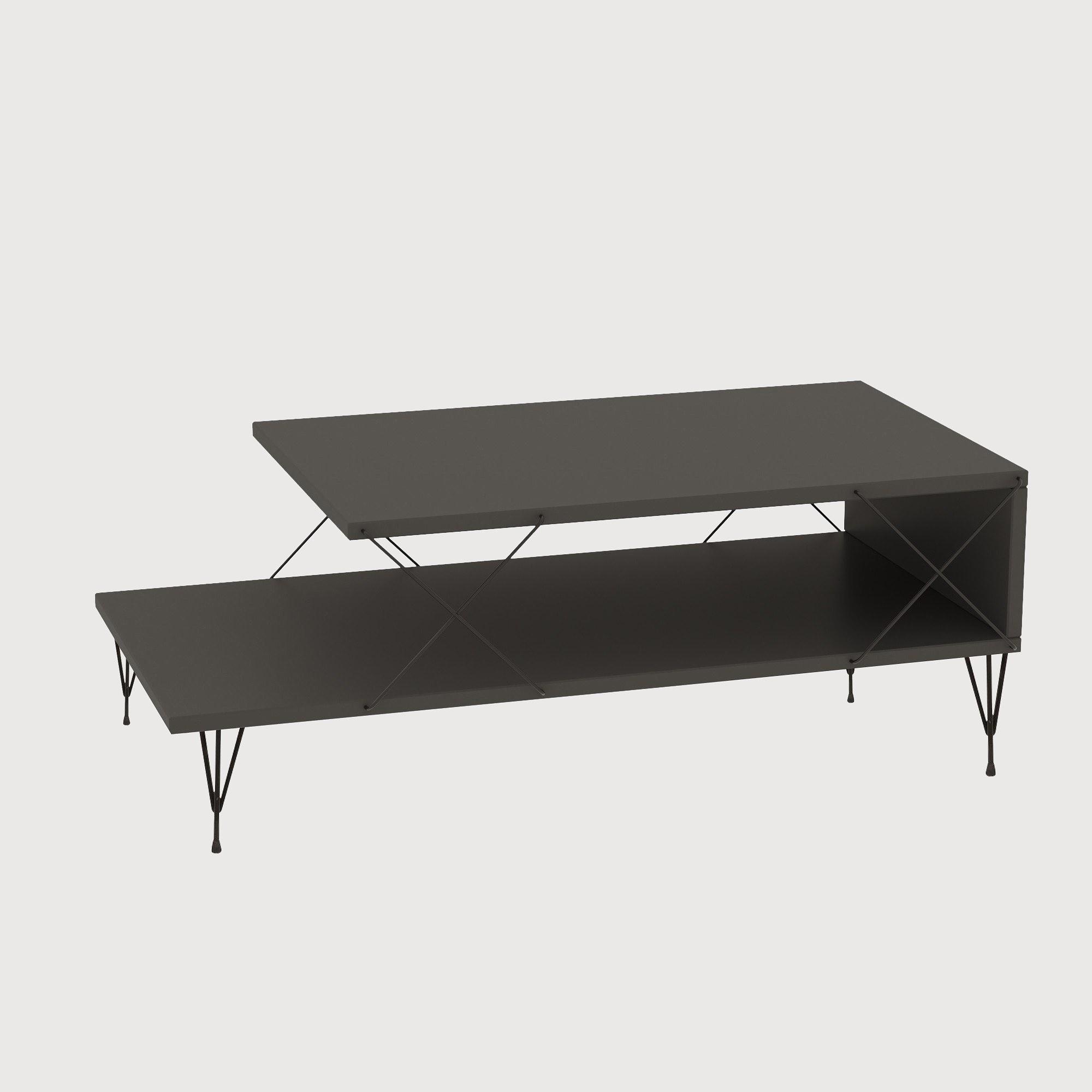 Loire coffee table wood veneer anthracite 2