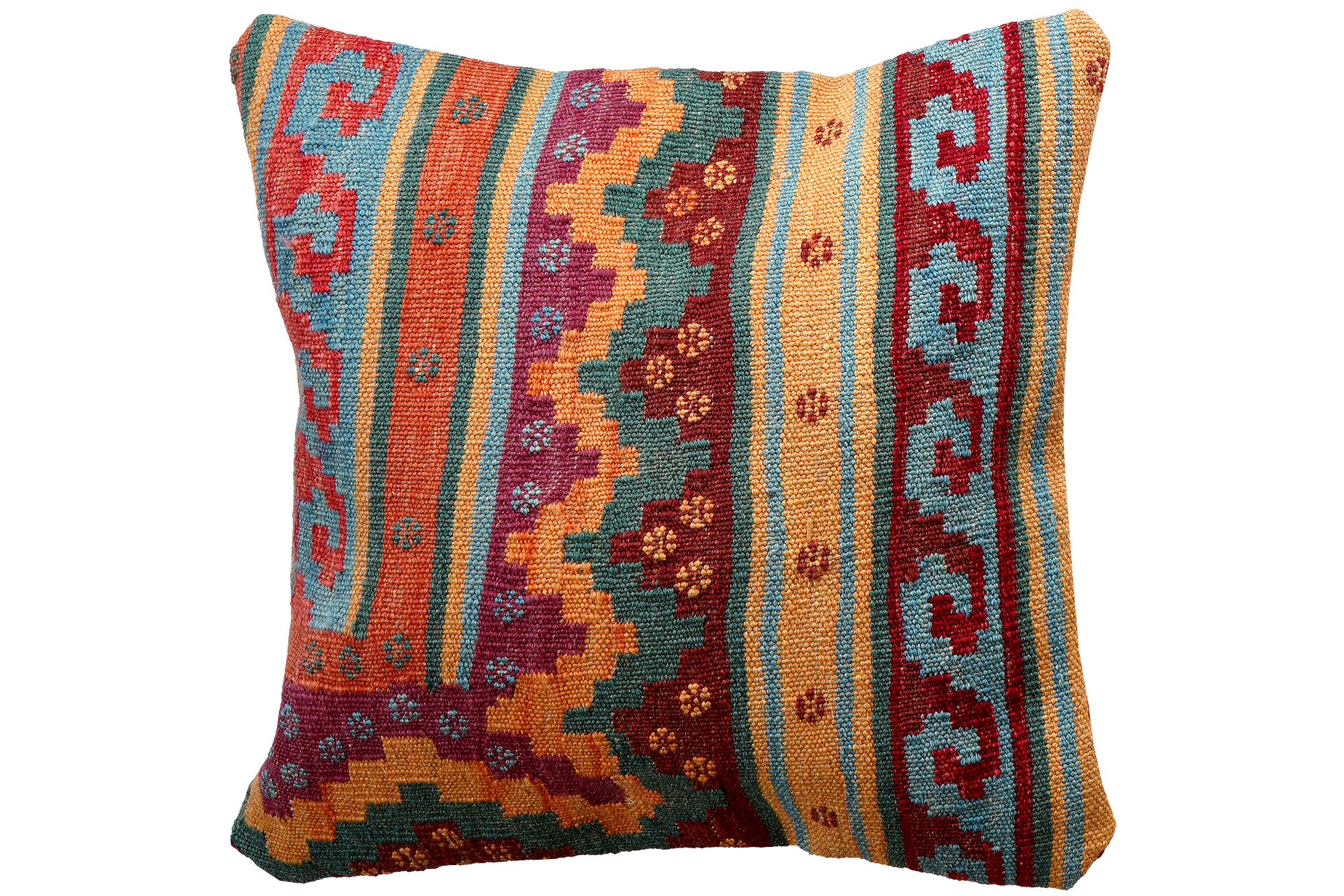 Kilim Kissenbezug Mehrfarbig 0