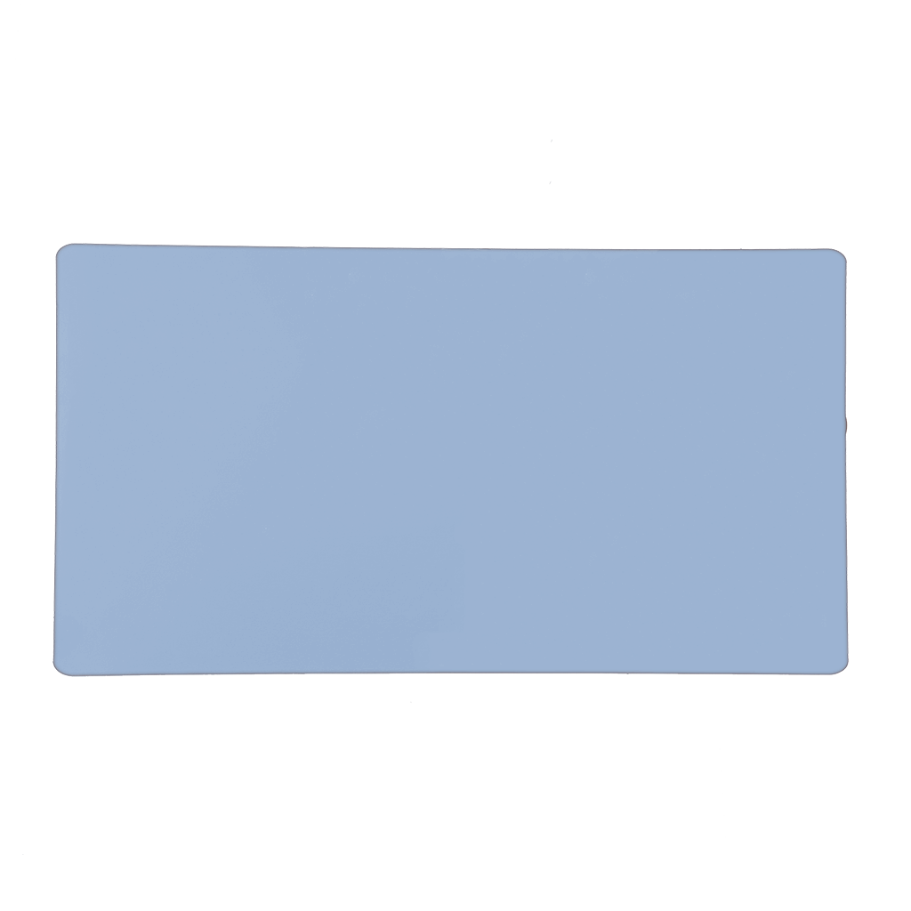 Desk pad Rectangular Recycled Leather Light blue 1