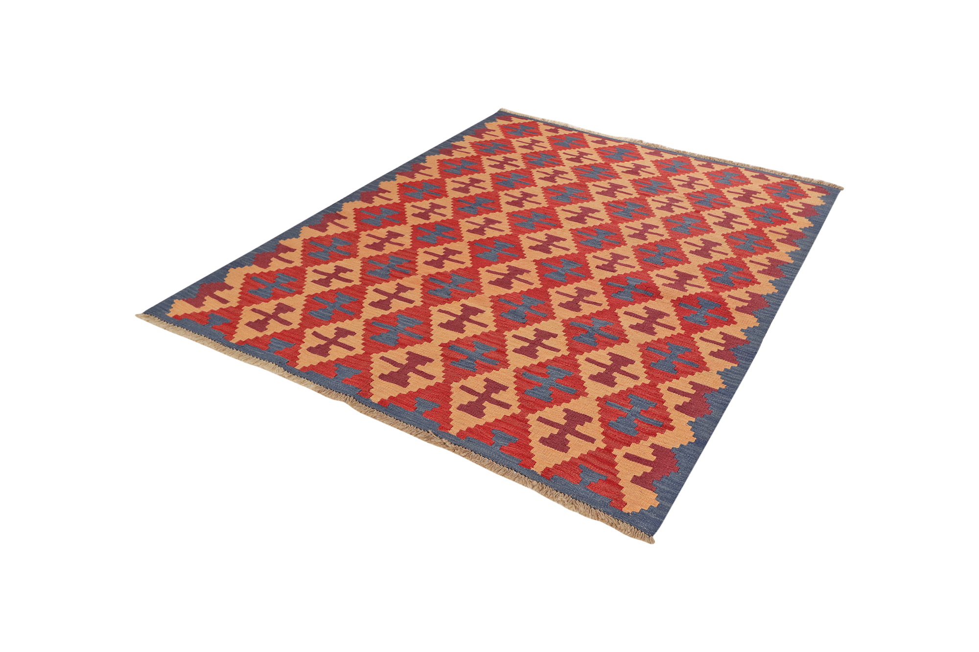 Kilim Gashgai Teppich Mehrfarbig 3