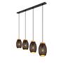 Pendant lamp Narri Iron 4-light 2