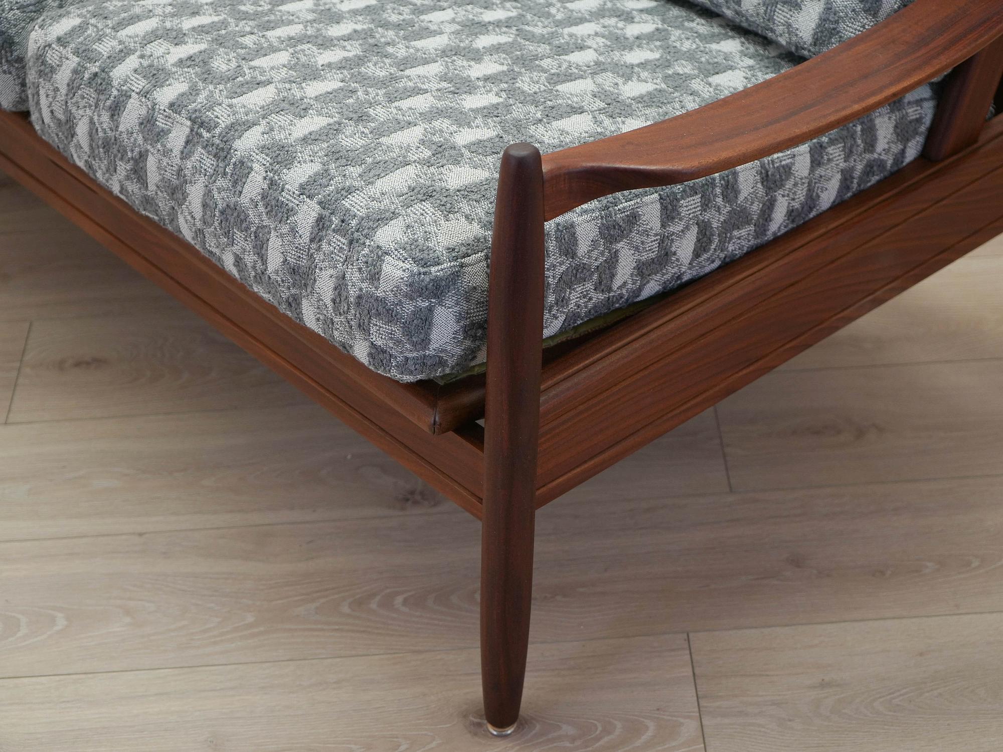 3-seater teak sofa 1970s 9