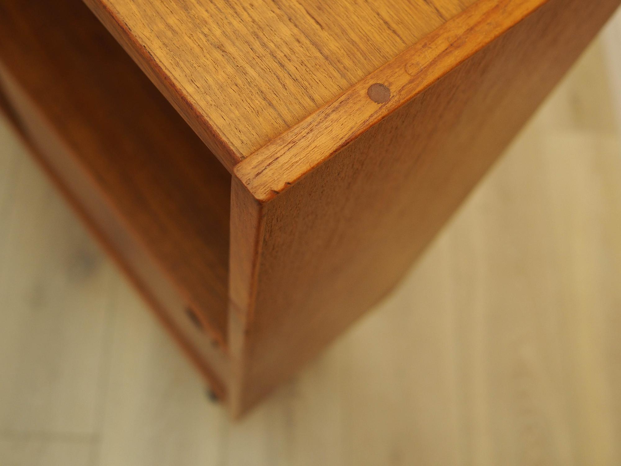 Teak bookcase 1970s 11