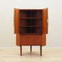 Vintage corner cabinet teak brown 1970s 2