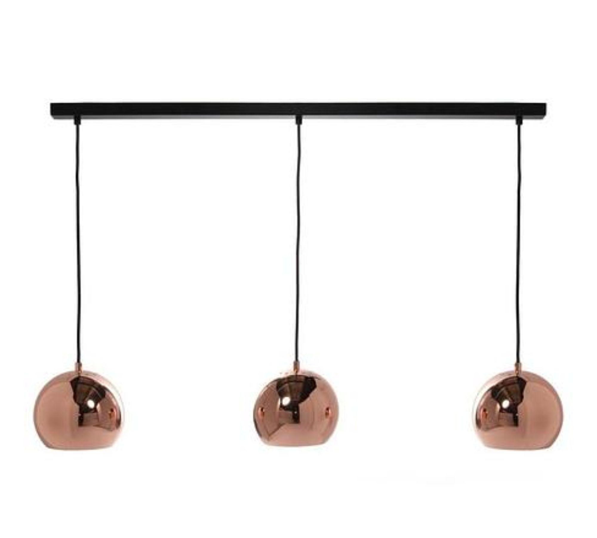 Ball Track Pendelleuchte Kupfer 0