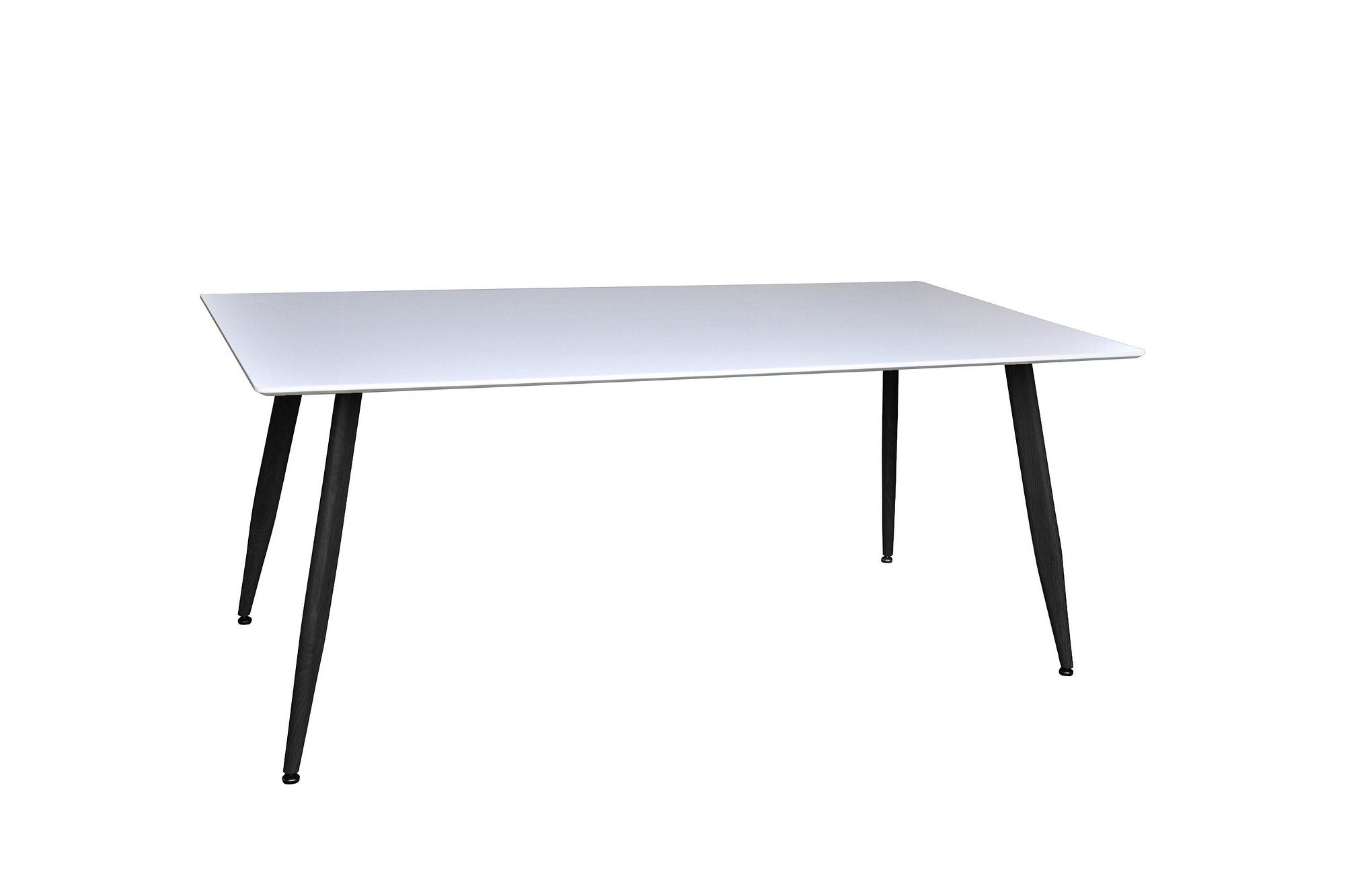 Polar Dining Table White Black 1