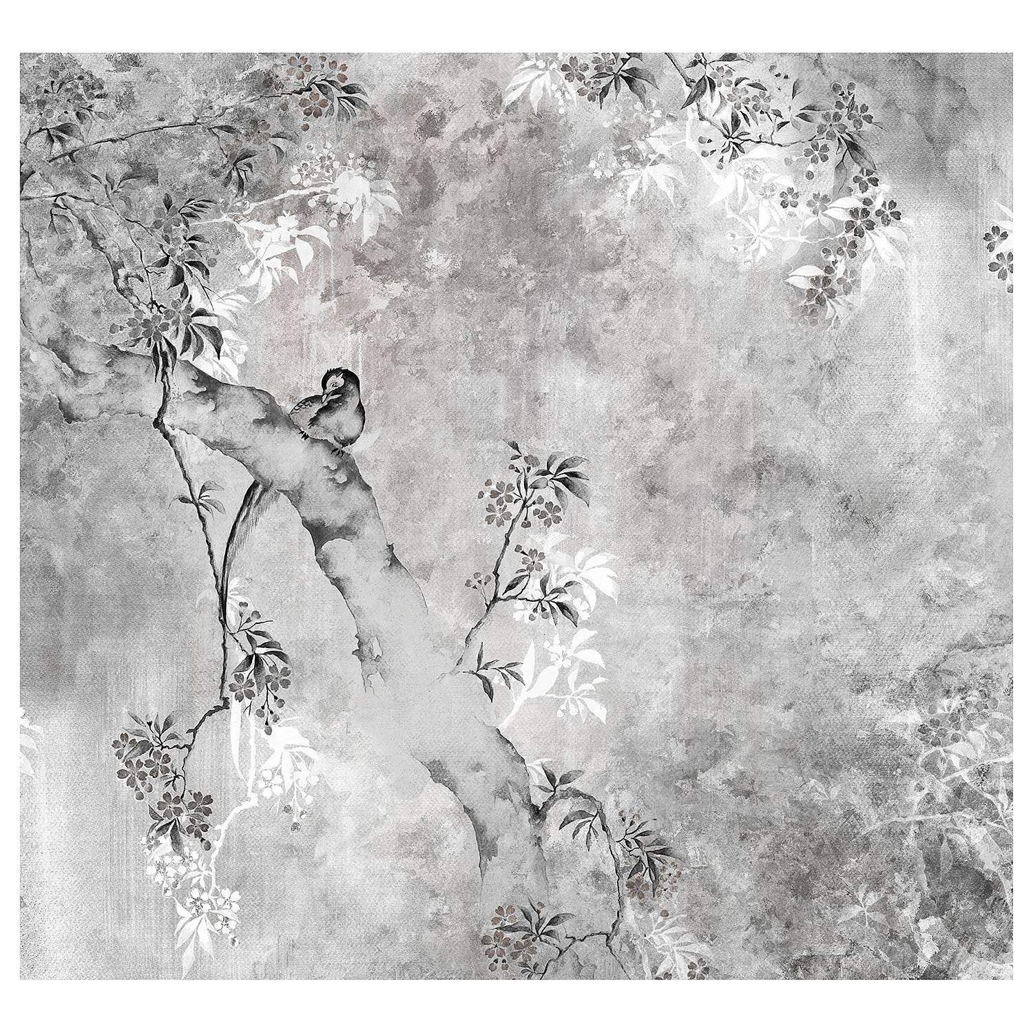 Vlies Fototapete Dynasty Vlies Schwarz / Weiß 0